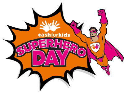 Tay FM Cash for Kids Superhero Day