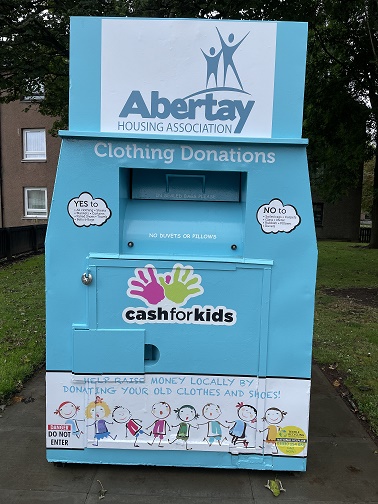 Cash for Kids: Clothes Recycling