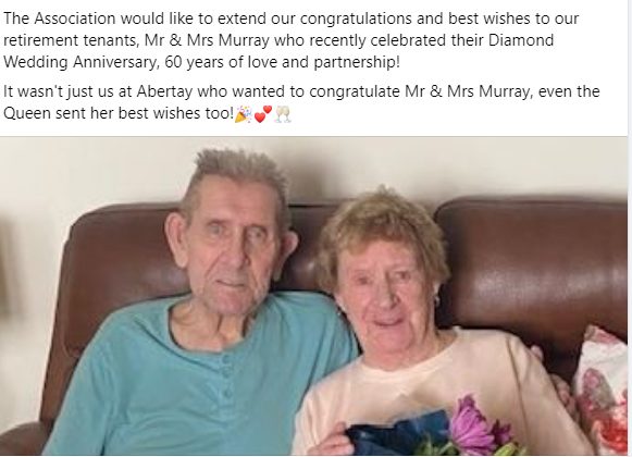 Diamond Wedding Anniversary