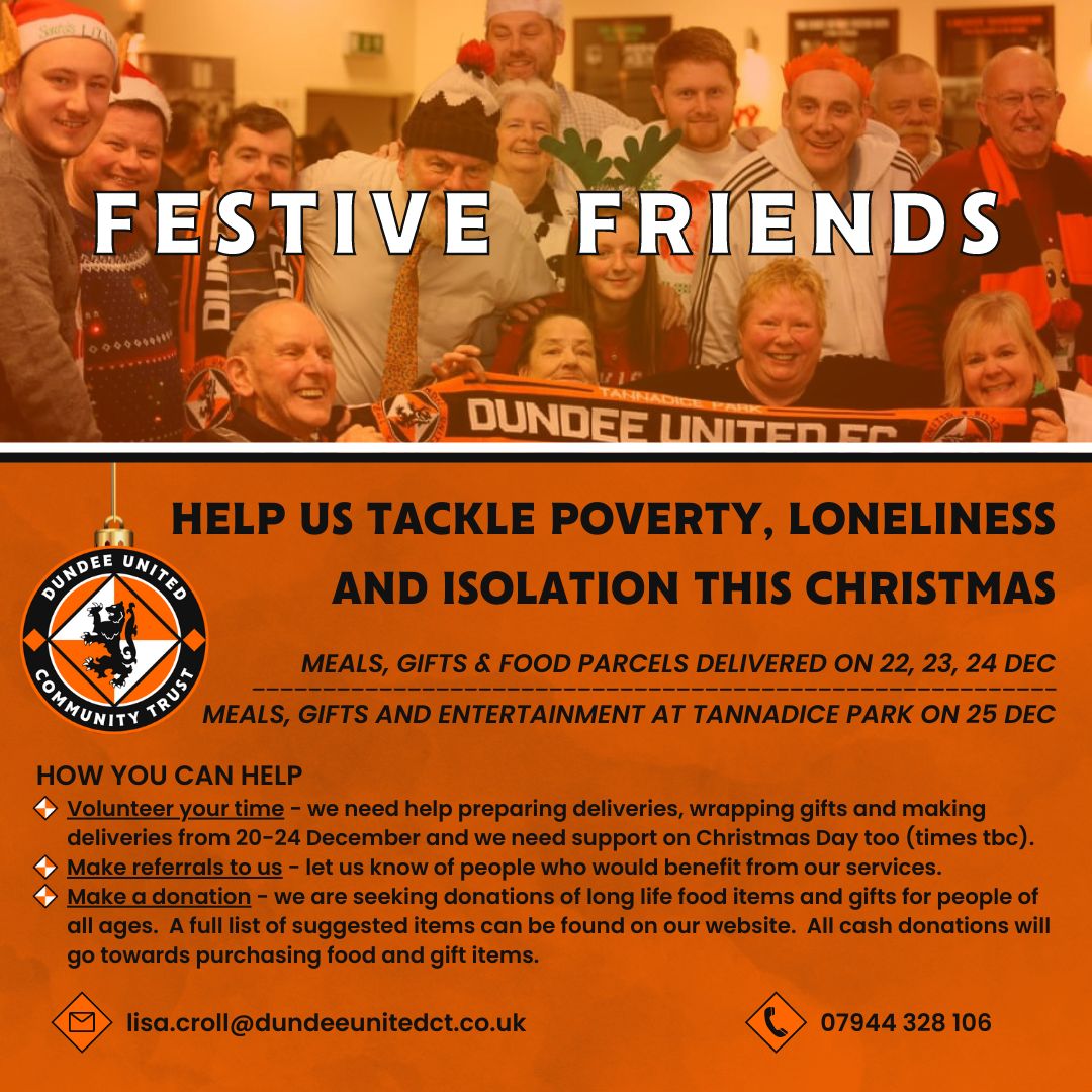 Dundee United Festive Friends